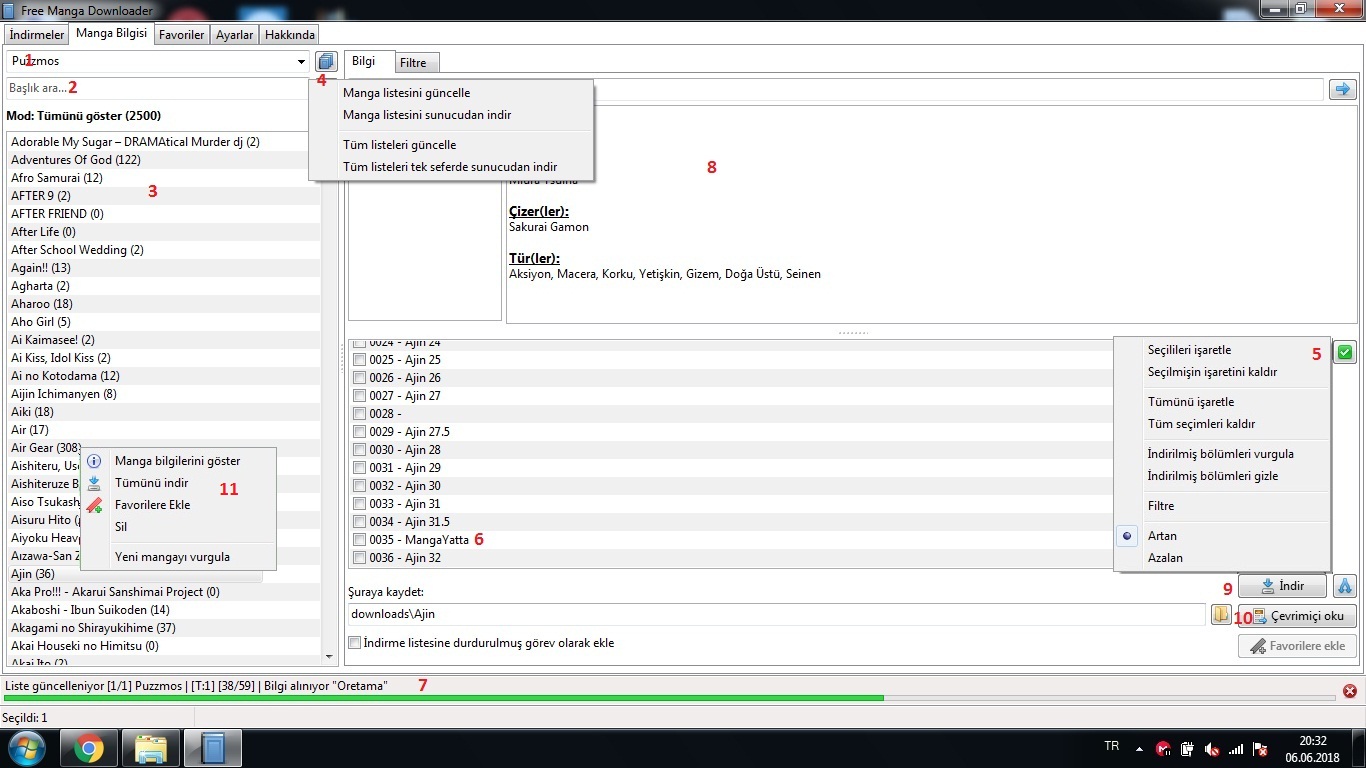 manga i̇ndirme programı 2 – 2 5