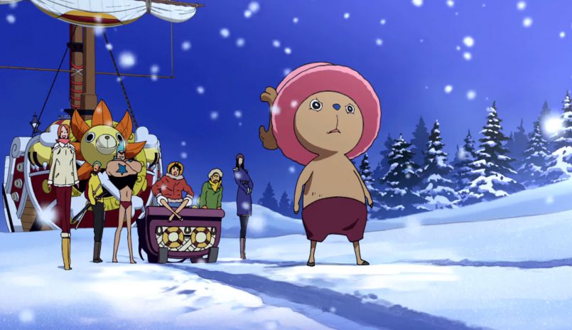 one piece movie 9: episode of chopper plus - bloom in the winter