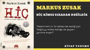 Kitap Yorum: Markus Zusak – Hiç Kimse Sıradan Değildir