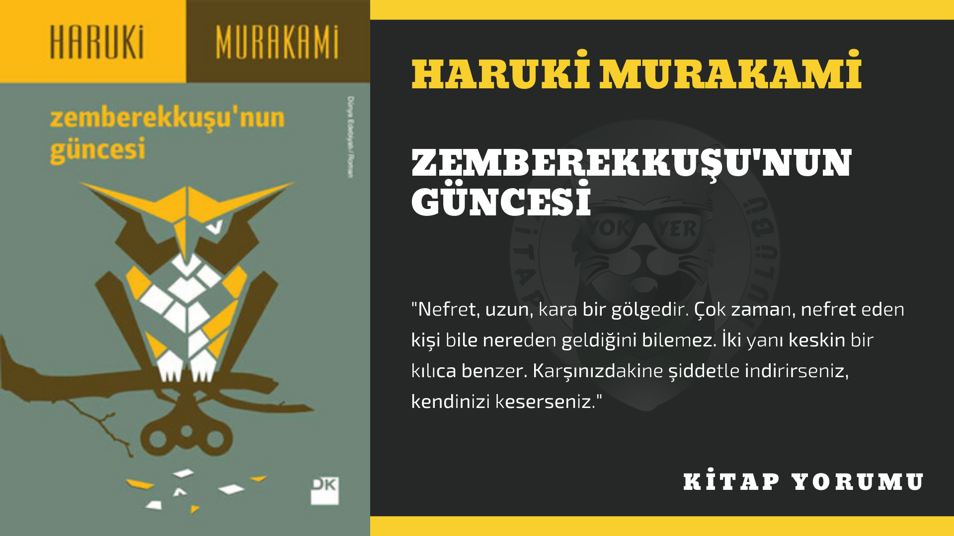 Haruki Murakami - Zemberekkuşunun Güncesi