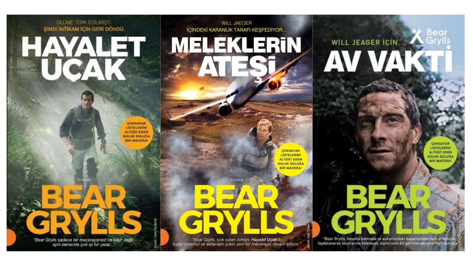 ki̇tap seri̇si̇: bear grylls – will jaeger 1 – bear grylls serisi