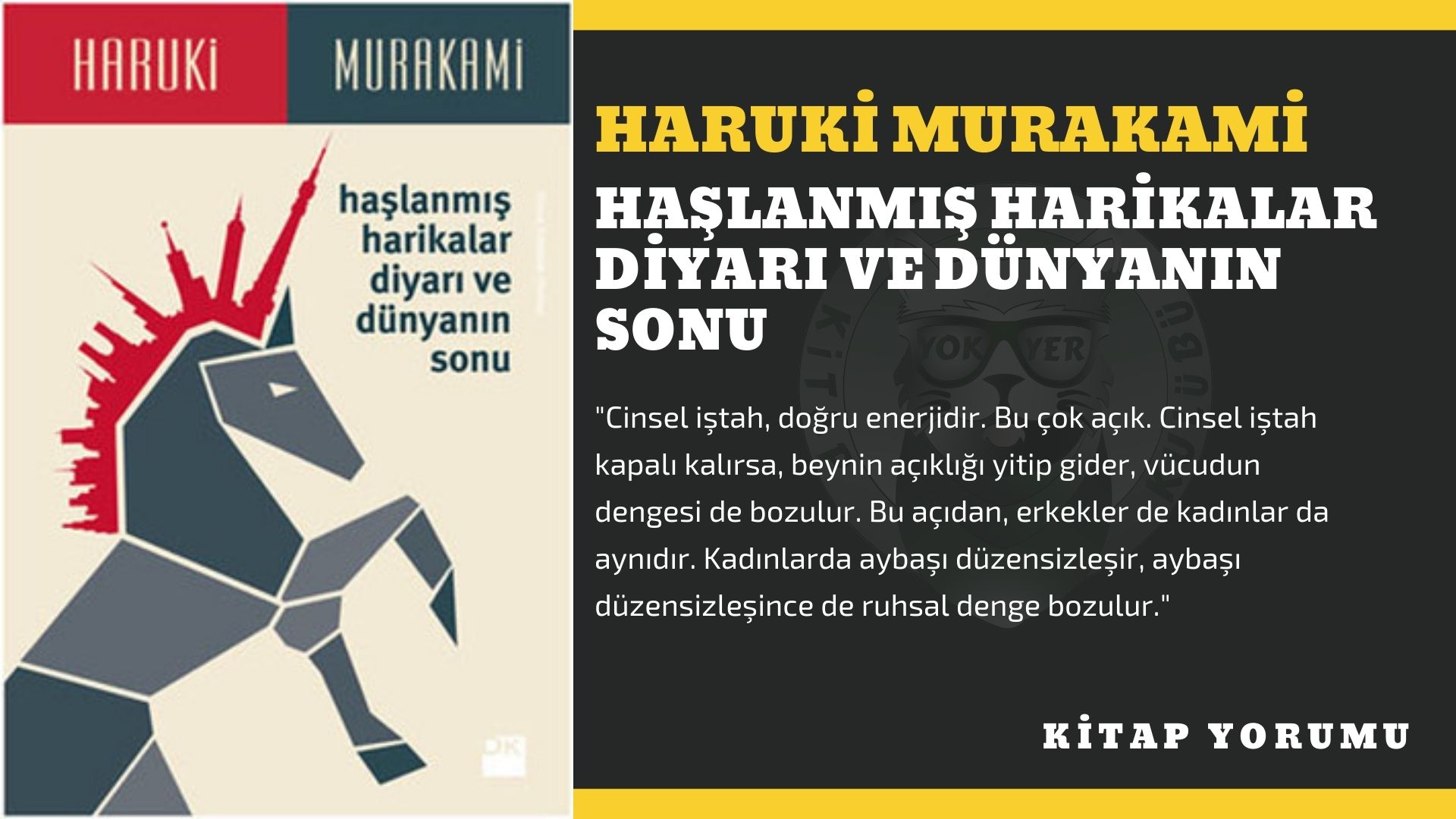 Haruki Murakami - Haşlanmış Harikalar Diyarı ve Dünyanın Sonu