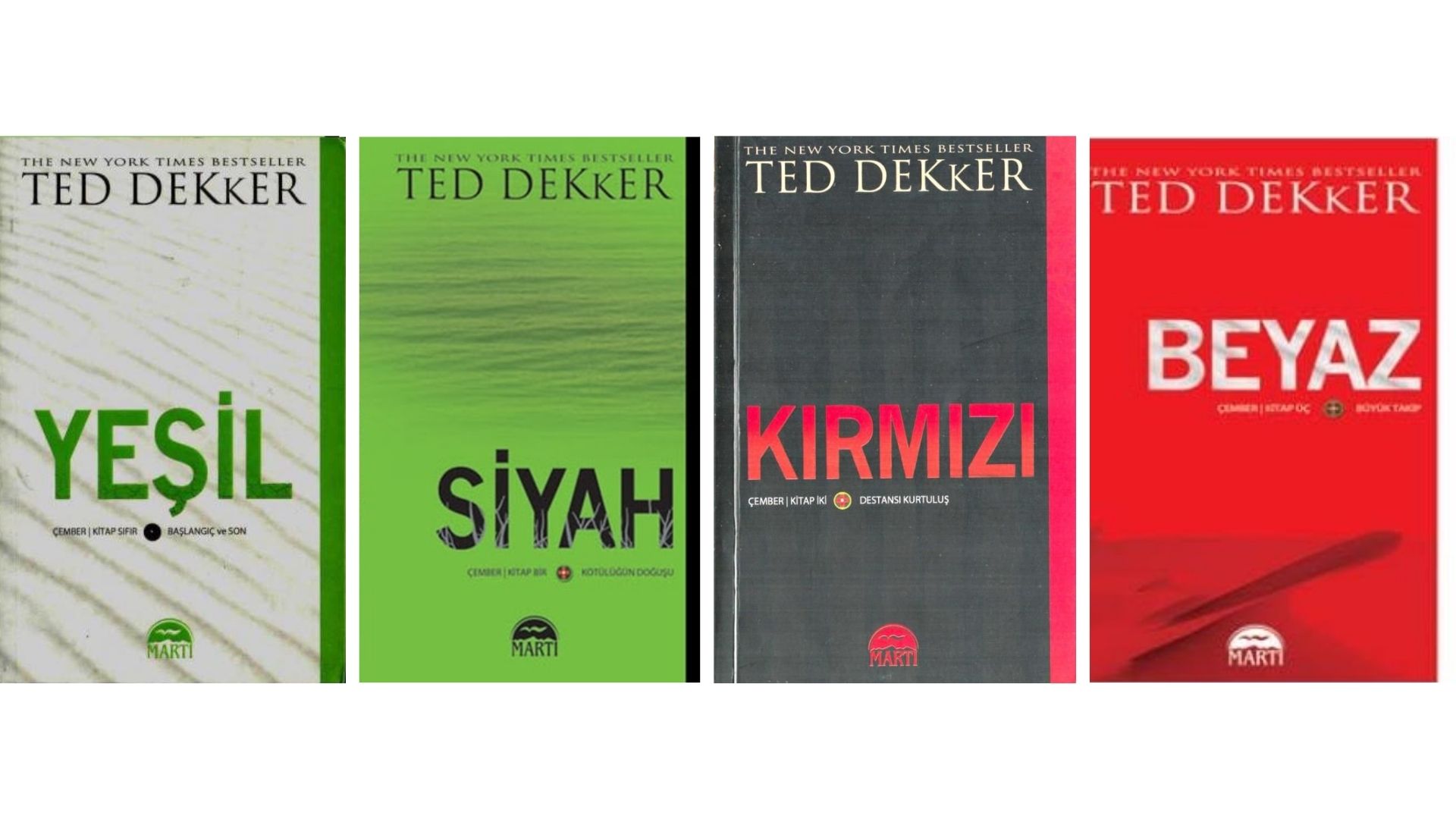 ki̇tap seri̇si̇: ted dekker - çember seri̇si̇ 1 – cember kitaplari