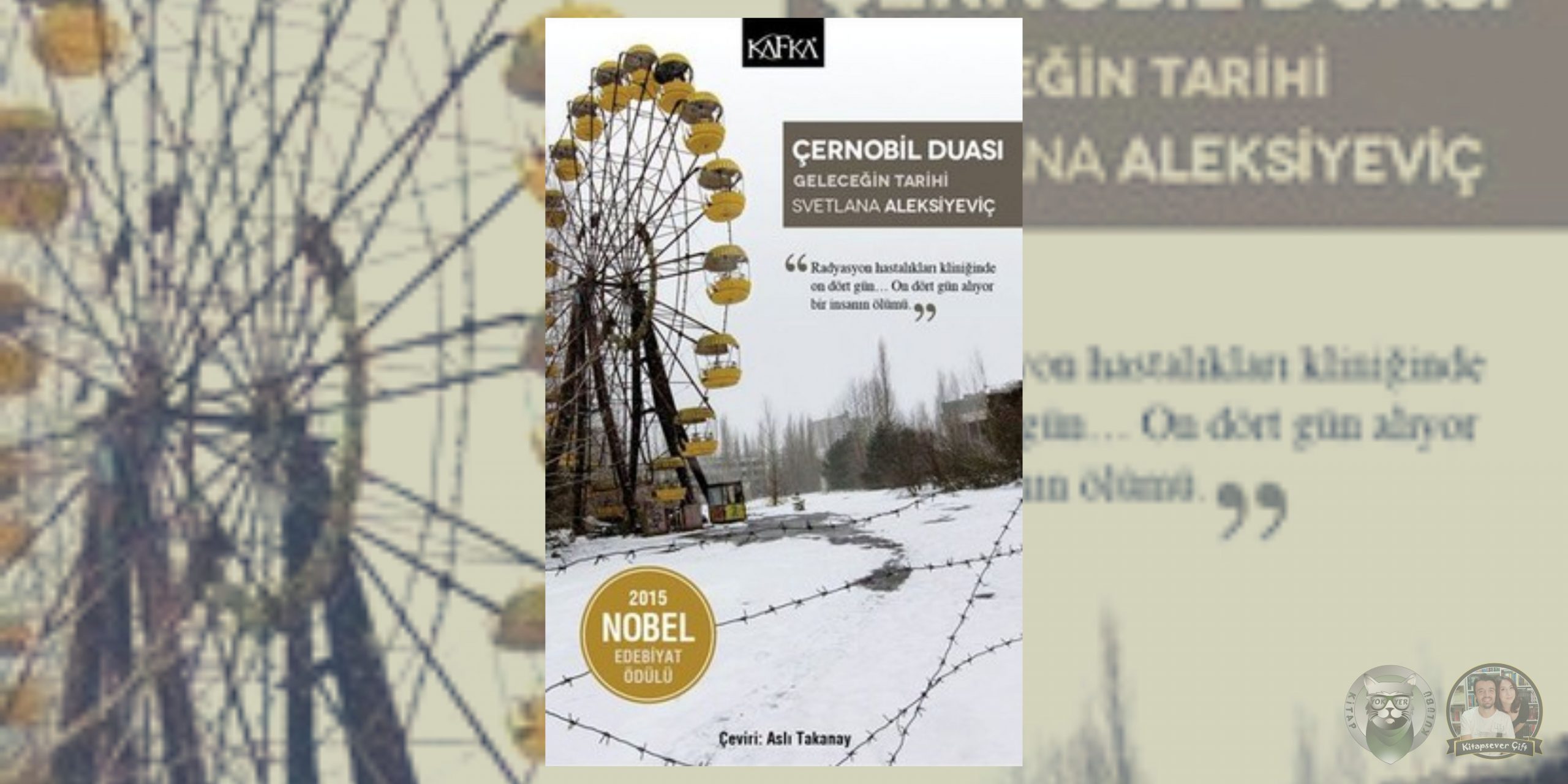 Elite Hayranlarına 7 Kitap Önerisi 4 – Cernobil Duasi scaled