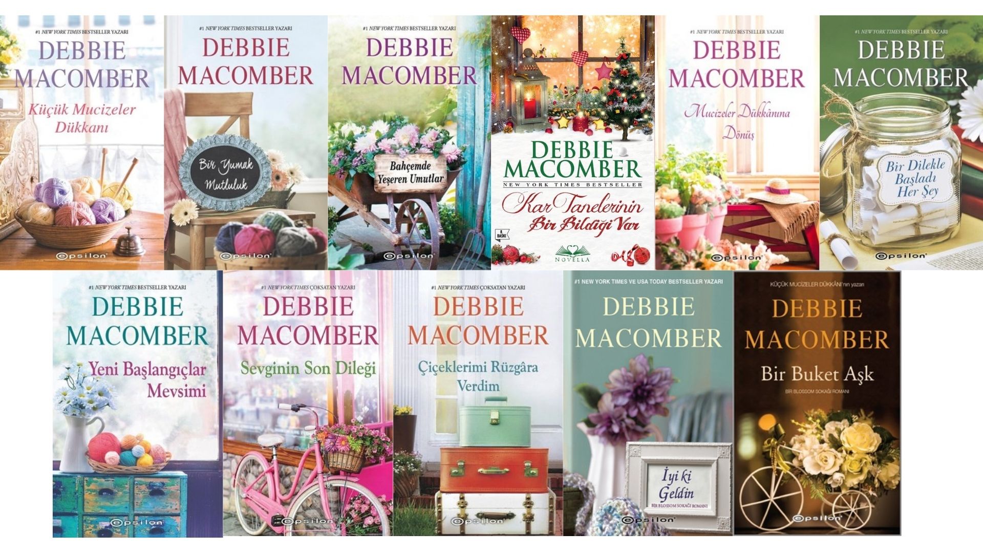 DEBBIE MACOMBER - Çiçek Sokağı Serisi (Blossom Street Serisi) 1 – Cicek Sokagi Serisi