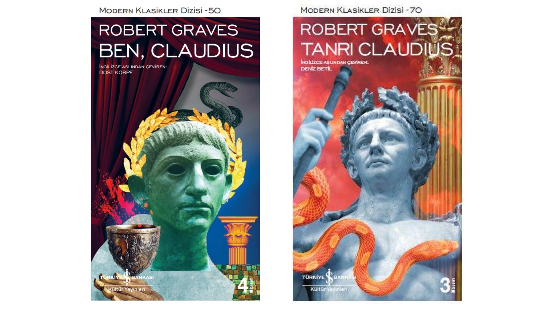 ki̇tap seri̇si̇: robert graves - claudius 1 – claudius kitaplari