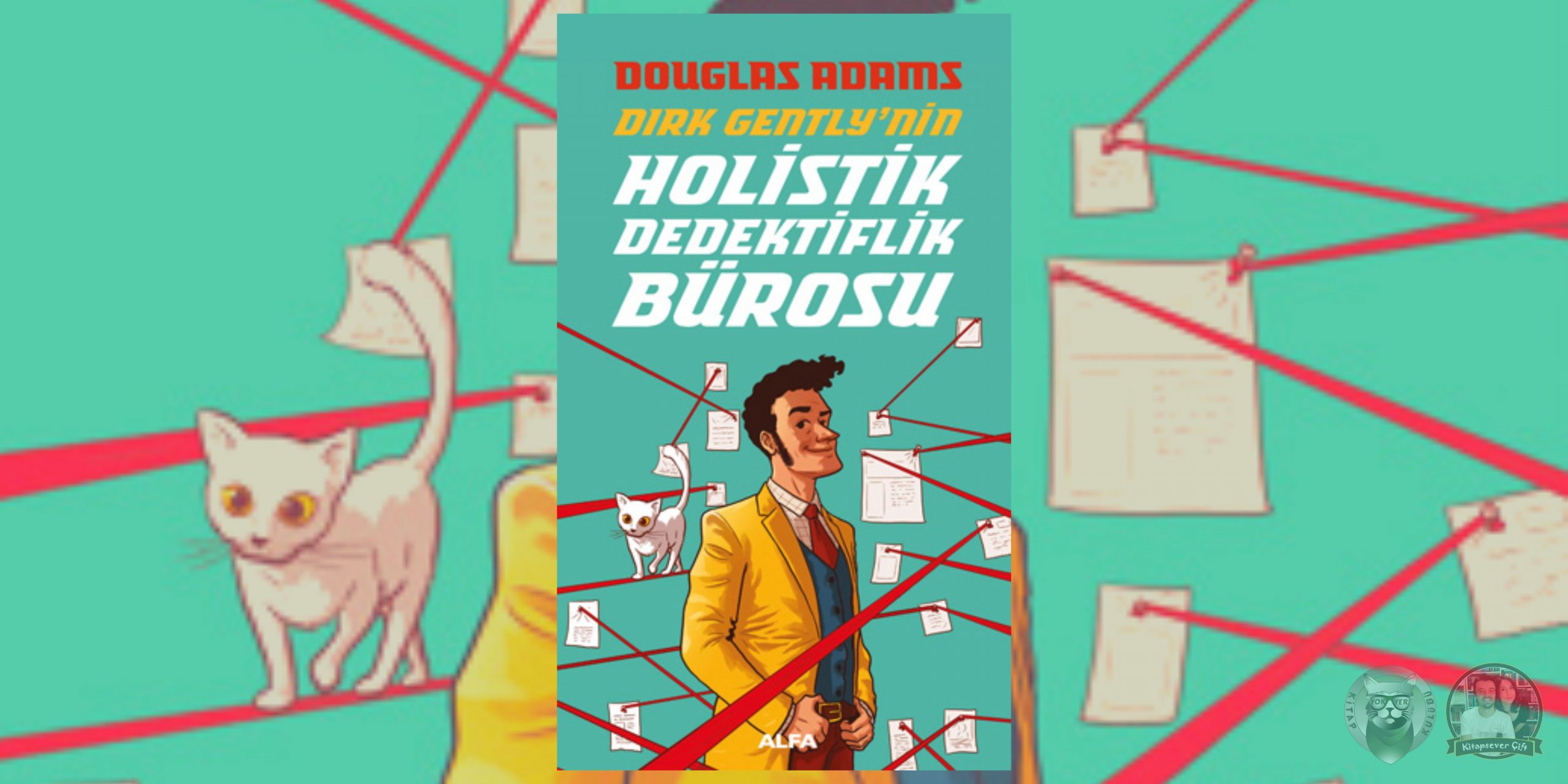 douglas adams - dirk gently serisi 1 – dirk gentlynin holistik dedektiflik burosu scaled