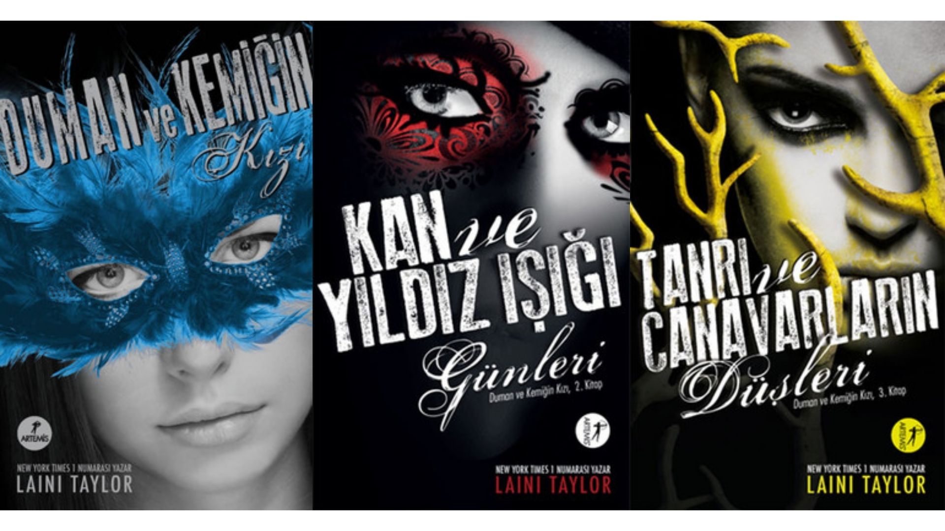 ki̇tap seri̇si̇: laini taylor - duman ve kemi̇ği̇n kizi 1 – duman ve kemigin kizi serisi