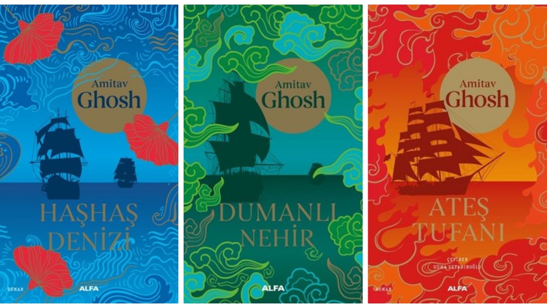 ki̇tap seri̇si̇: amitav ghosh - ibis üçlemesi̇ 1 – ibis uclemesi kitaplari