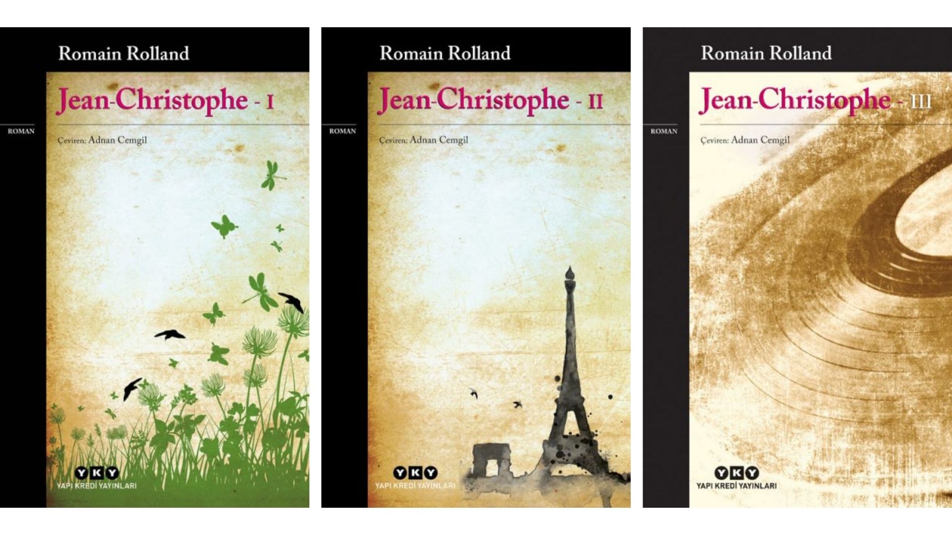 ki̇tap seri̇si̇: romain rolland - jean-christophe 1 – jean christophe kitaplari