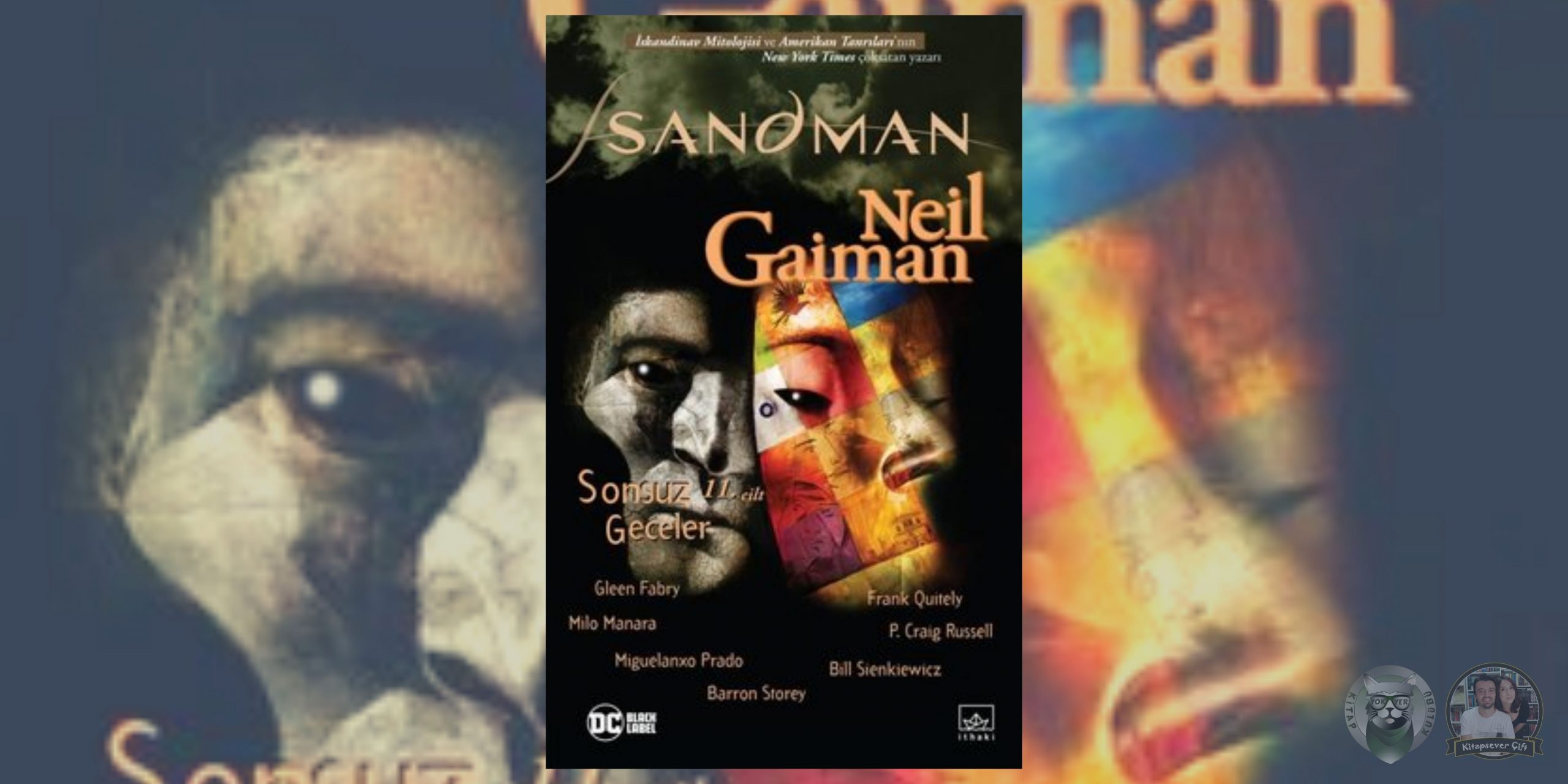 Neil Gaiman - Sandman Serisi 11 – Sandman 11 Sonsuz Geceler scaled