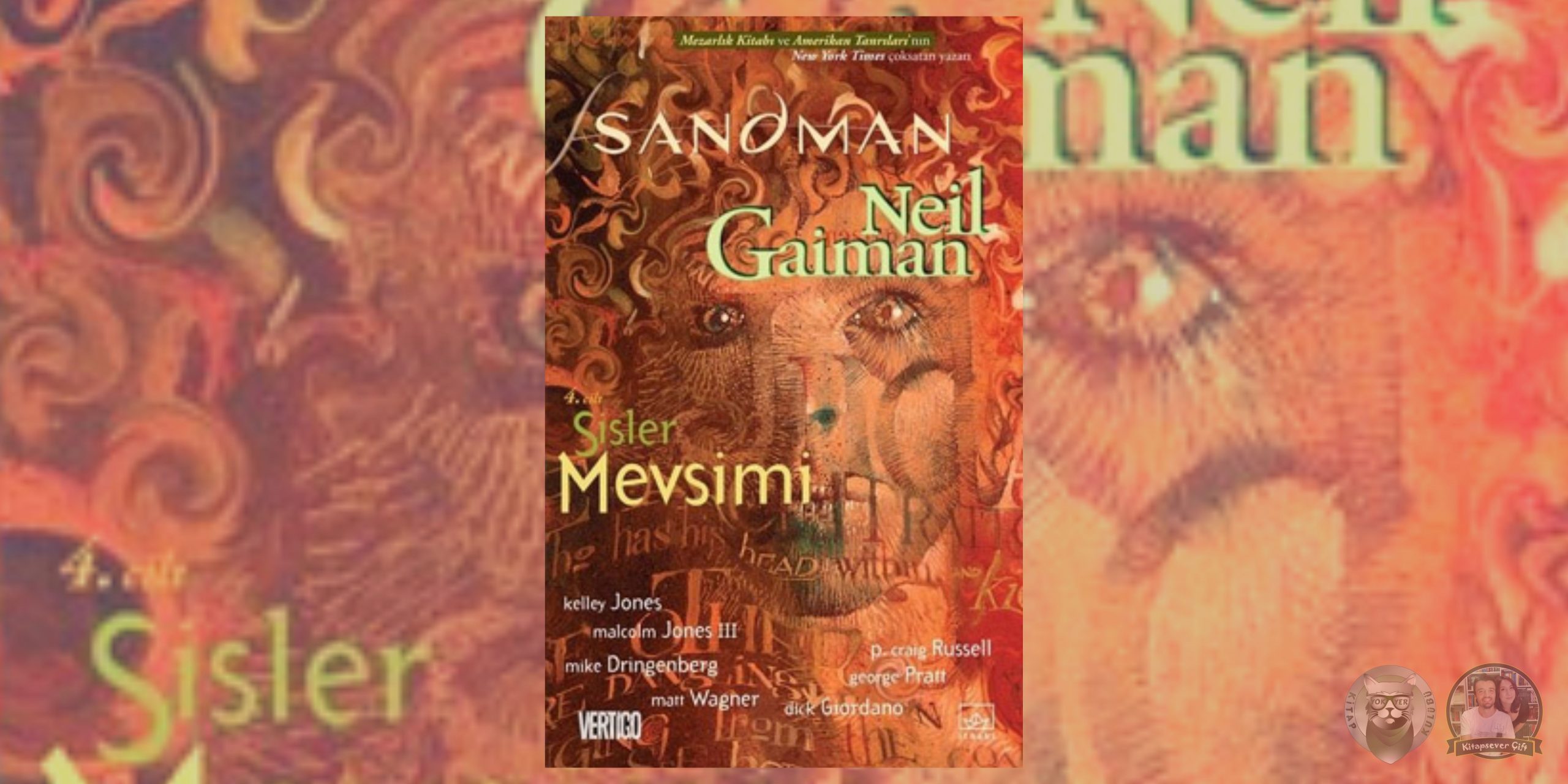 Neil Gaiman - Sandman Serisi 4 – Sandman 4 Sisler Mevsimi scaled