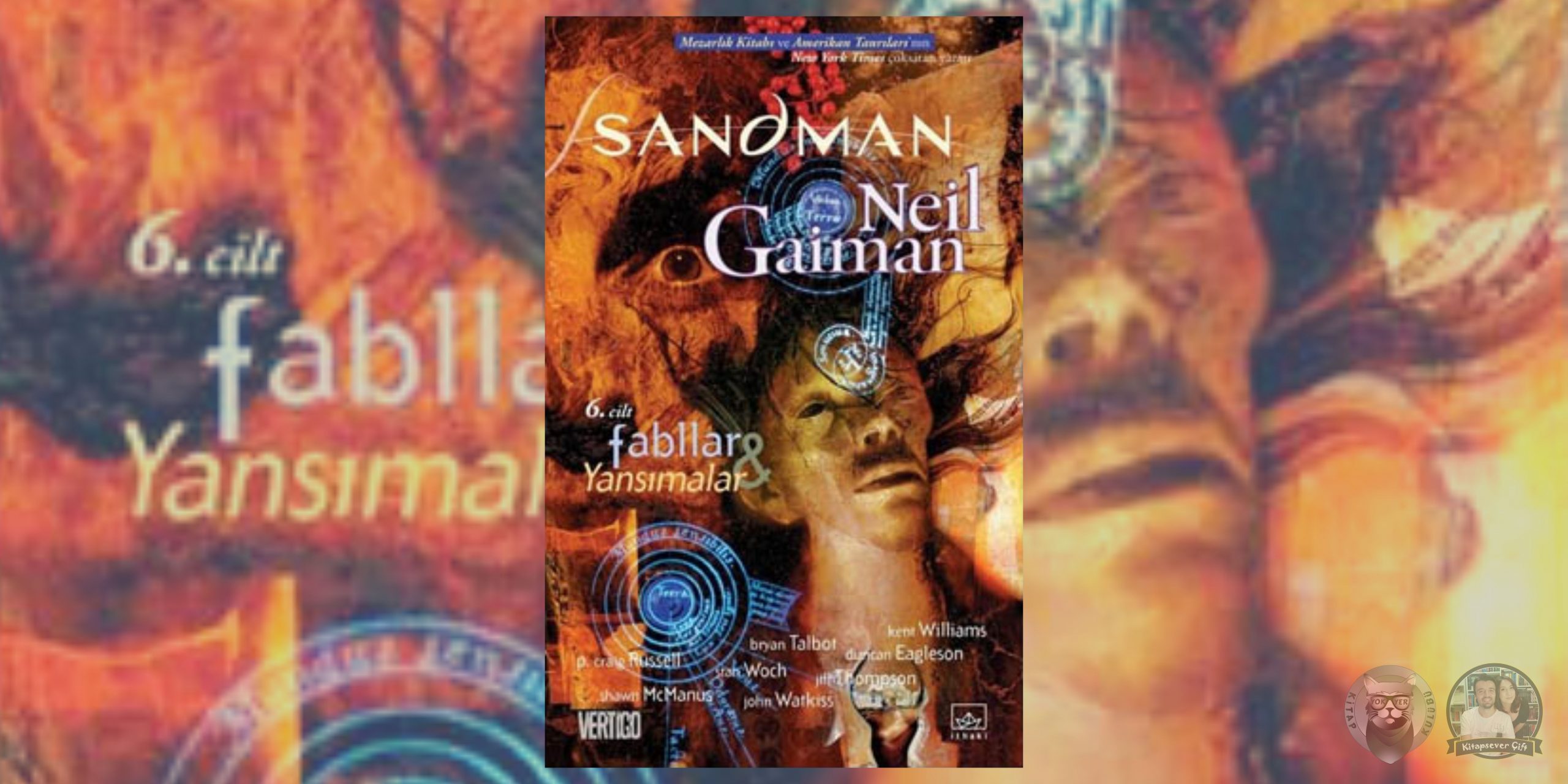 Neil Gaiman - Sandman Serisi 6 – Sandman 6 Fabllar ve Yansimalar scaled
