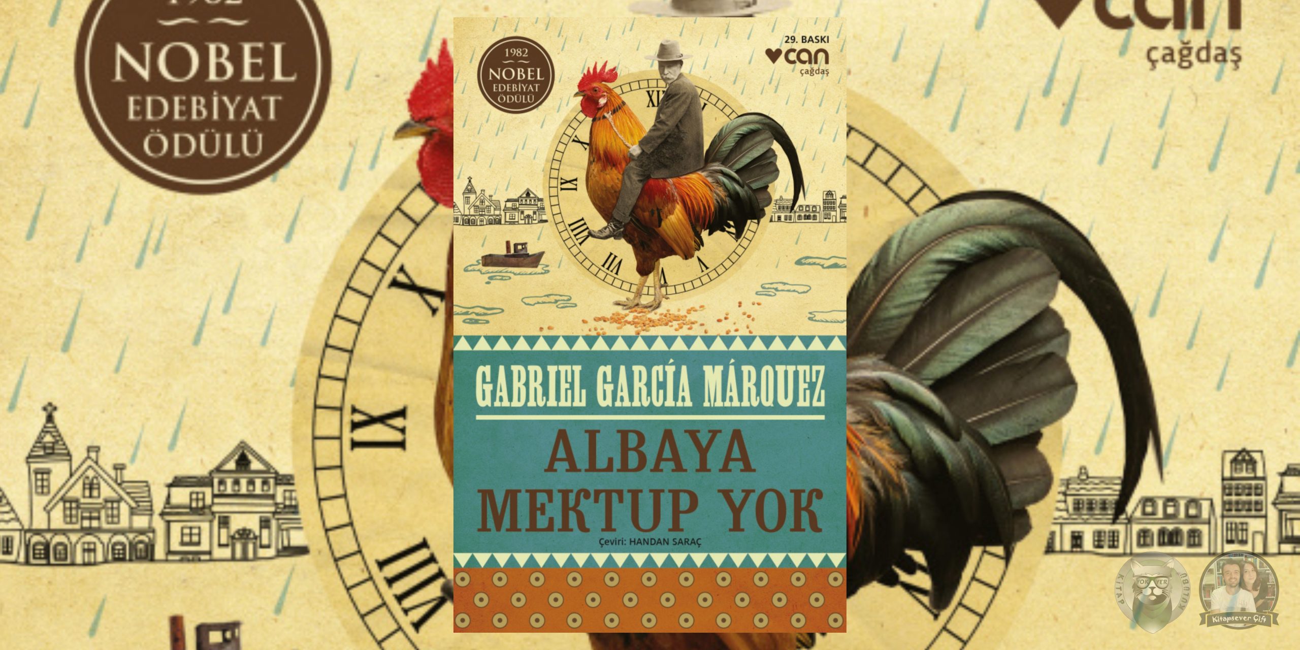 Gabriel Garcia Marquez Kitapları 1 – Albaya Mektup Yok scaled