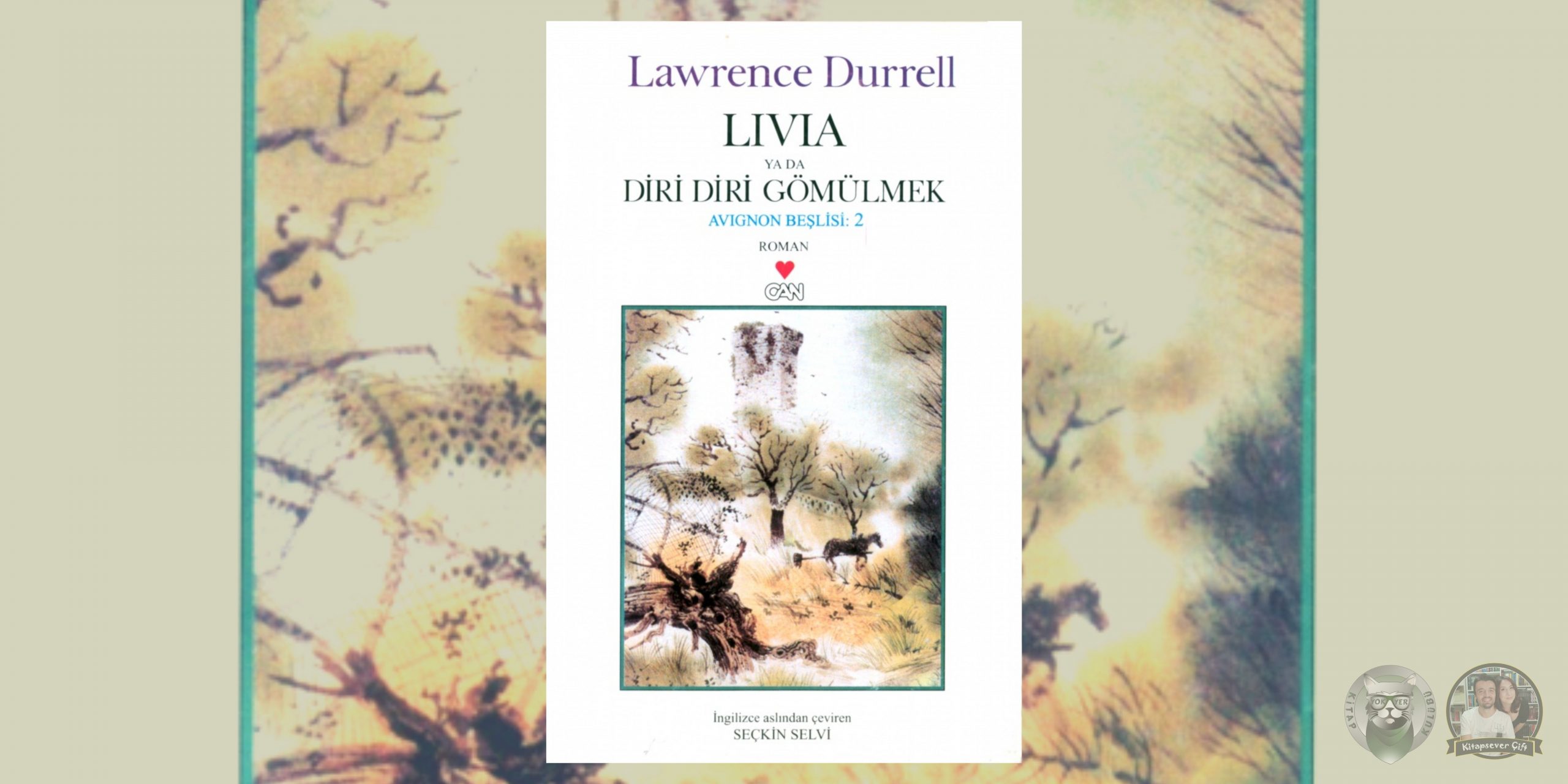 Lawrence Durrell - Avignon Beşlisi 2 – Livia ya da Diri Diri Gomulmek scaled