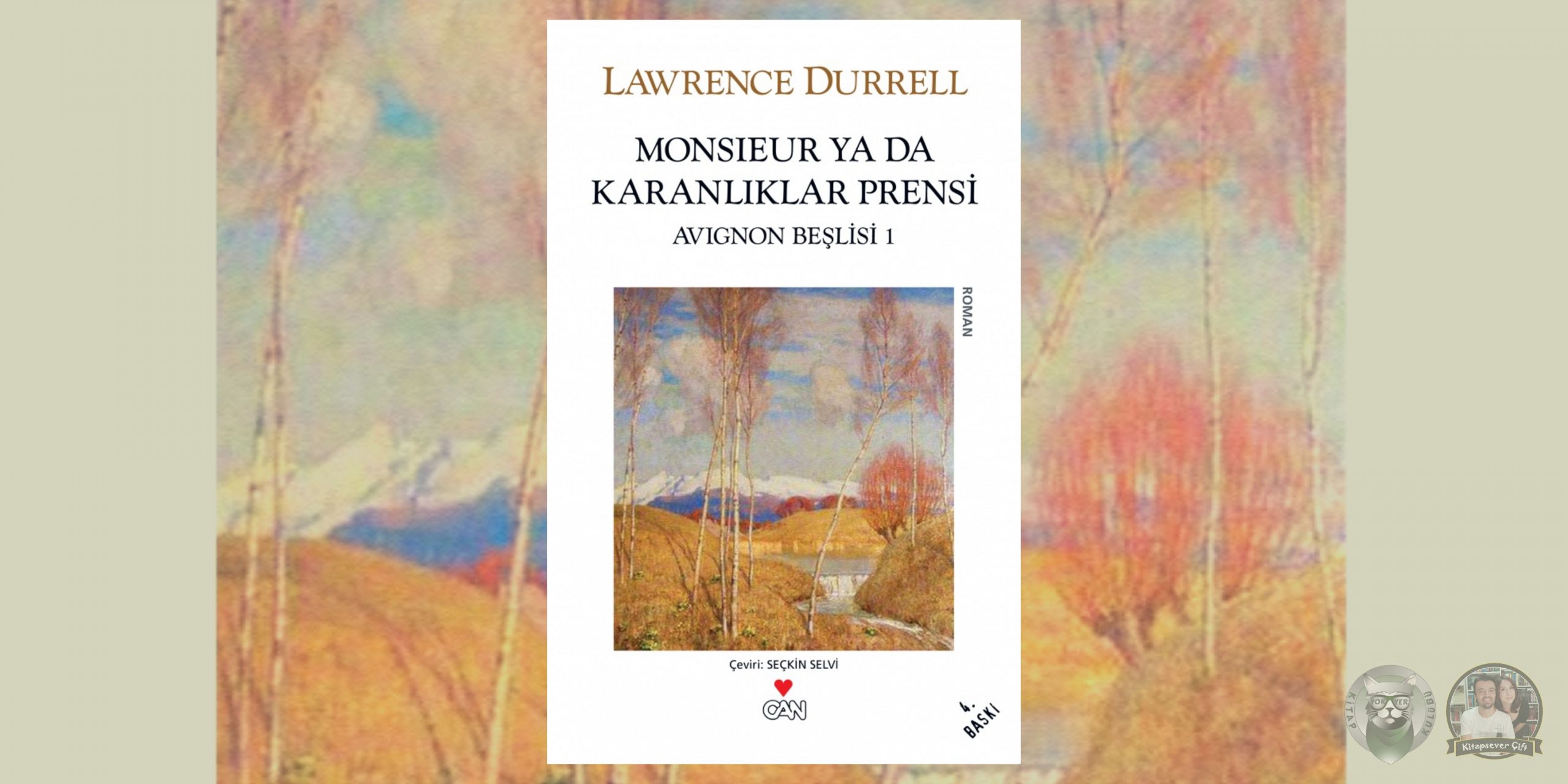 Lawrence Durrell - Avignon Beşlisi 1 – Monsieur ya da Karanliklar Prensi scaled