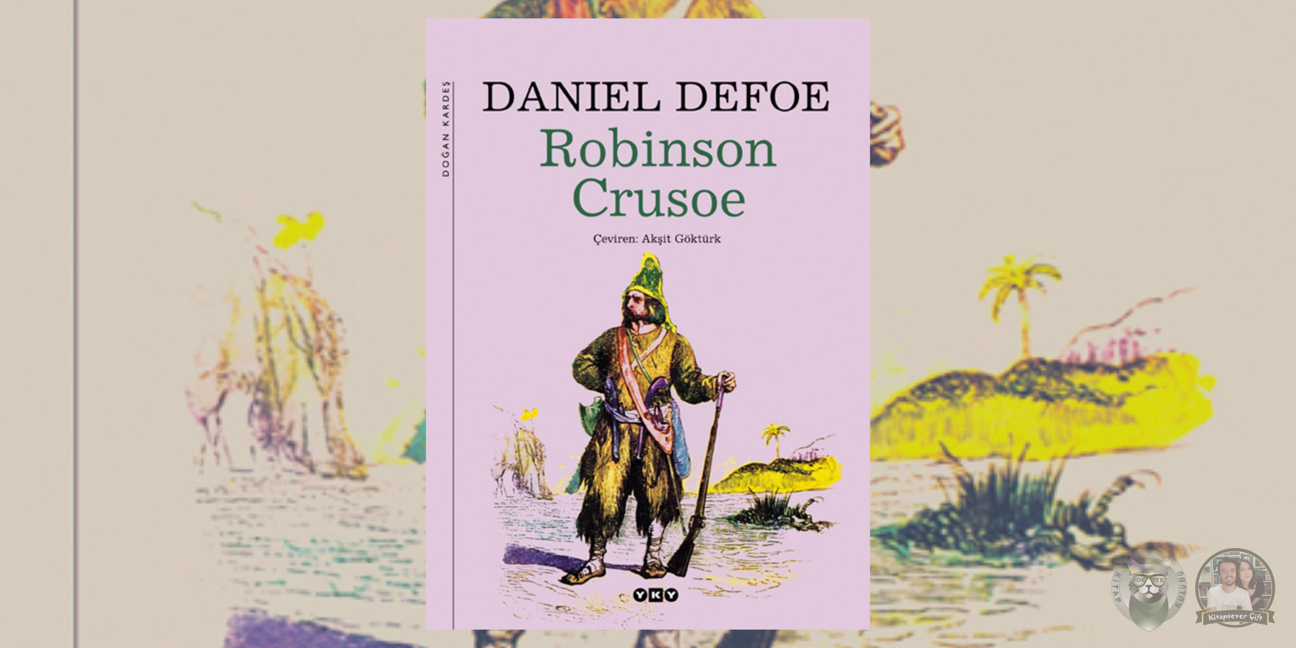 huckleberry finn’in maceraları hayranlarına kitap önerileri 8 – robinson crusoe scaled