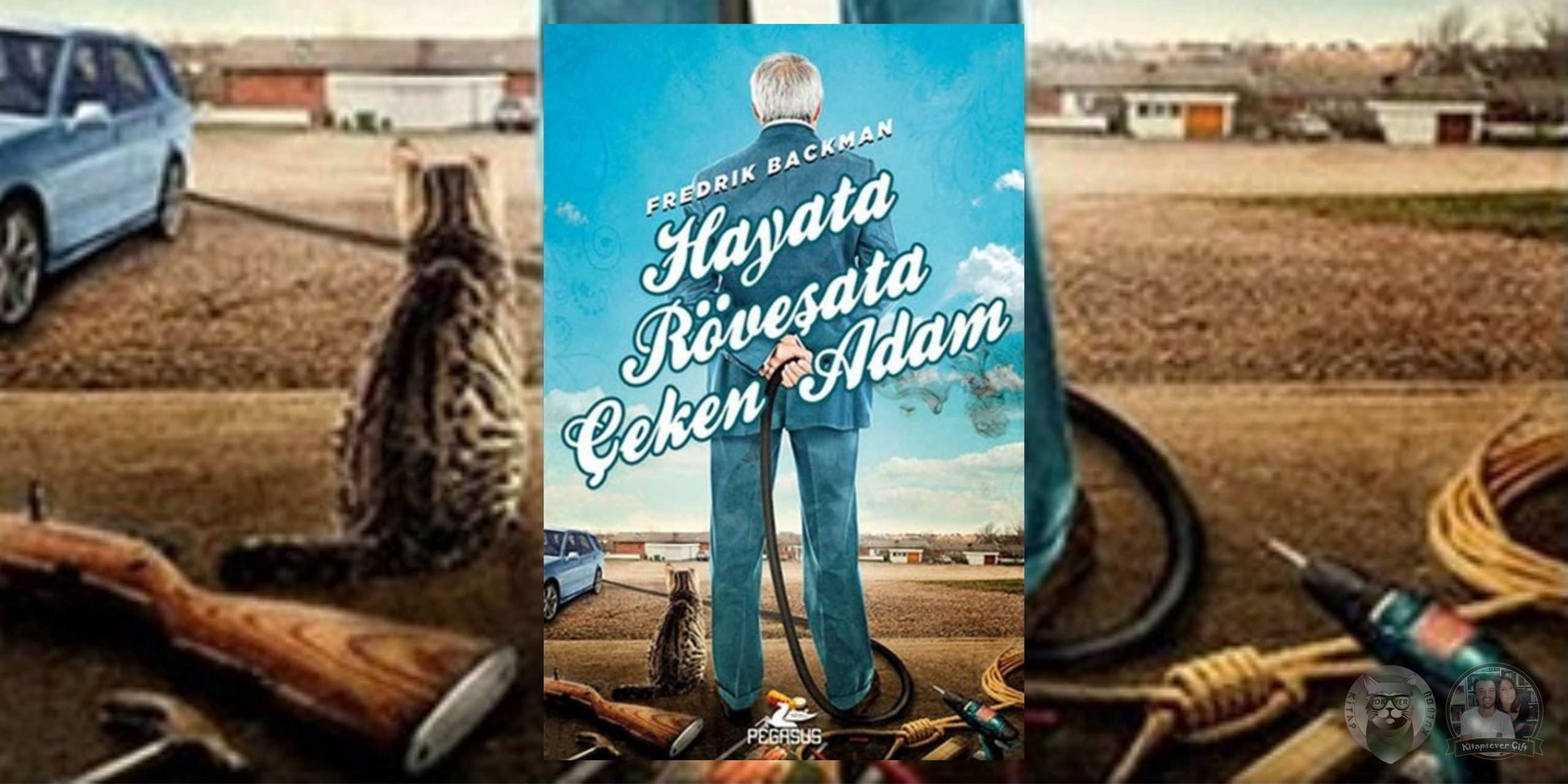 hayata röveşata çeken adam