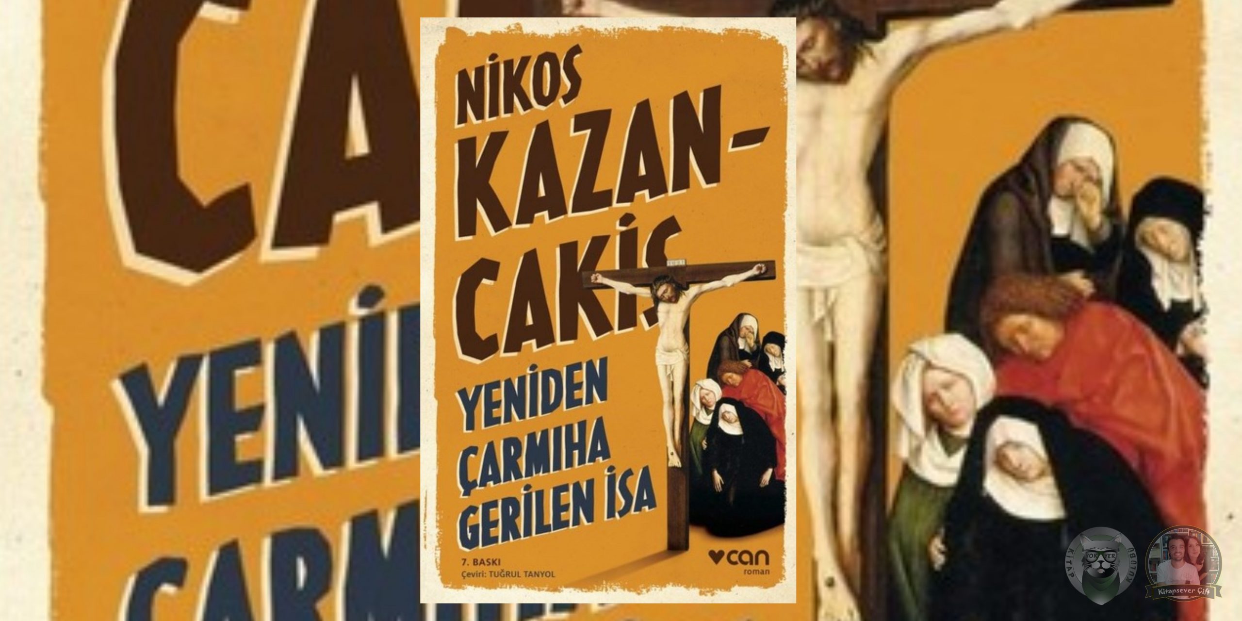 nikos kazancakis kitapları 3 – yeniden carmiha gerilen isa scaled